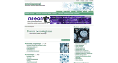 Desktop Screenshot of forum.neurologiczne.pl